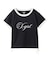 SCRIPT LOGO DRAWSTRING RINGER BABY TEE