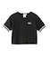 STRIPED RIB S/S BABY TEE