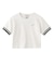 STRIPED RIB S/S BABY TEE