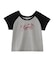 STRIPED RAGLAN BABY TEE