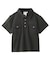 WOVEN MIX POLO TOP