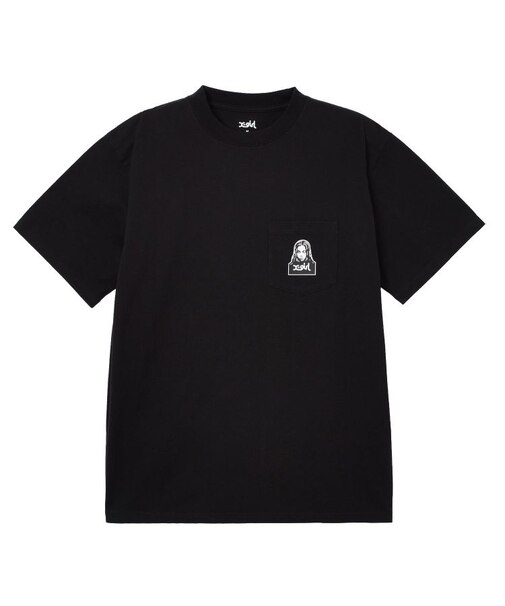 FACE AND WORDS POCKET S/S TEE