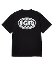 CHECKER OVAL LOGO POCKET S/S TEE