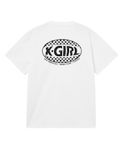 CHECKER OVAL LOGO POCKET S/S TEE