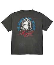 FADED TRI-COLOR FACE S/S TEE