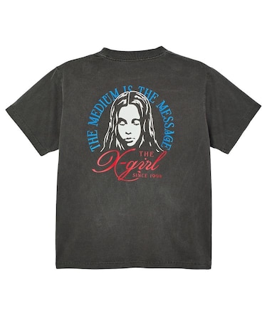 FADED TRI-COLOR FACE S/S TEE