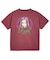 FADED TRI-COLOR FACE S/S TEE