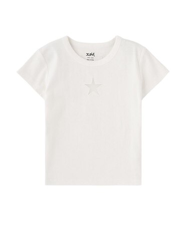 SHEER STAR S/S BABY TEE