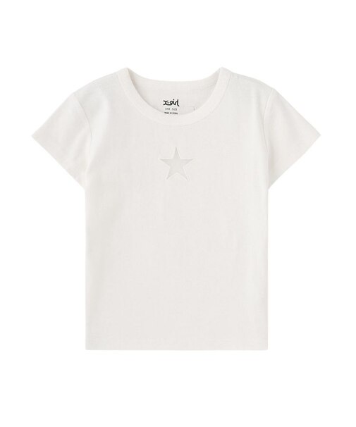 SHEER STAR S/S BABY TEE