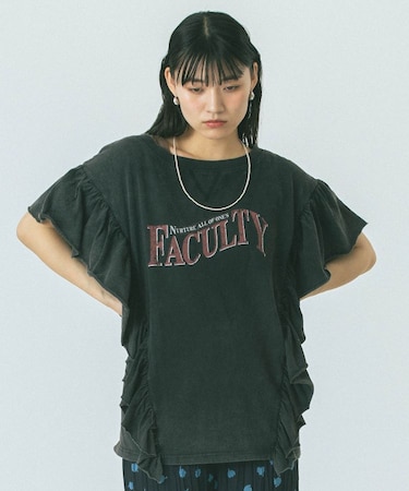 VINTAGELOGO FRILLTEE