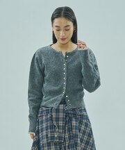CROPPED KNIT CARDIGAN
