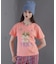 フラワーグラフィックTシャツ