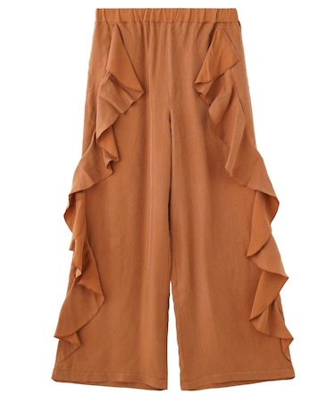 FRILL WIDE PANTS