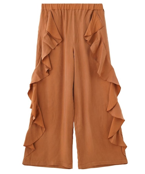 FRILL WIDE PANTS