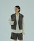 TAILORED TUCK VEST