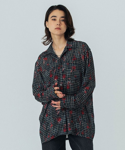 FLOWER PRINT SHIRT