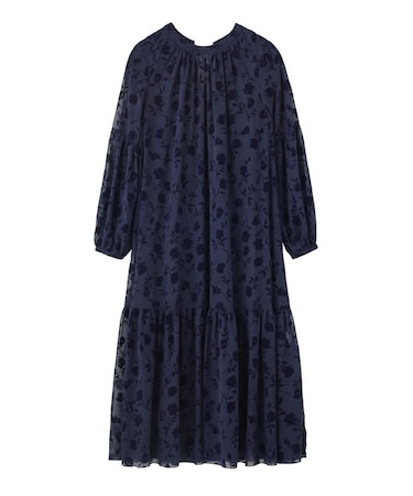 シフォンフロッキーワンピース