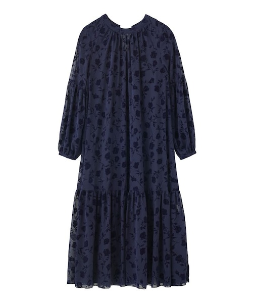 シフォンフロッキーワンピース