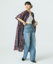 INDIGO FLOWER SHIRTS OP