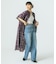 INDIGO FLOWER SHIRTS OP