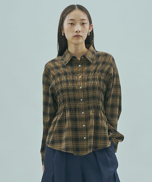 SHIRRING SHIRT