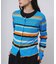 BORDER KNIT CARDIGAN