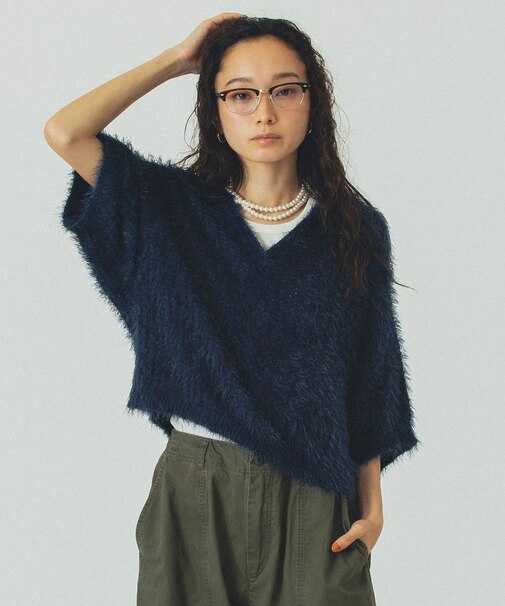H/S KNIT TOP