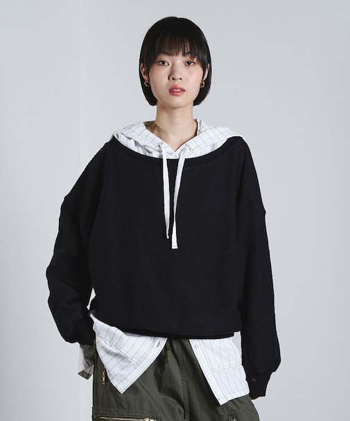 OFF SHOULDER INLEY PULLOVER