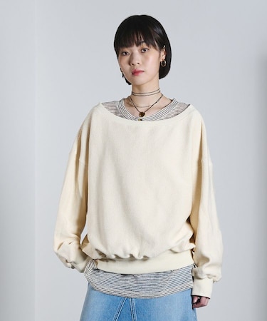 OFF SHOULDER INLEY PULLOVER