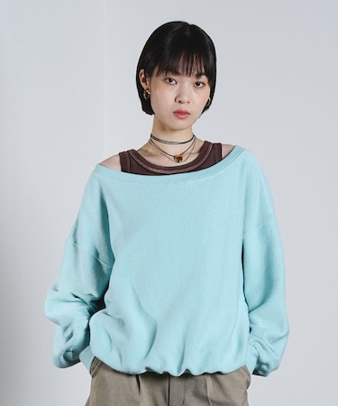OFF SHOULDER INLEY PULLOVER