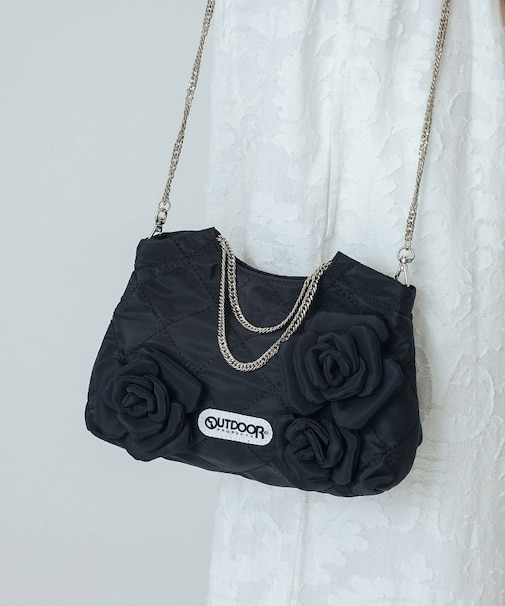 OUTDOOR FLOWER QUILTING MINI BAG