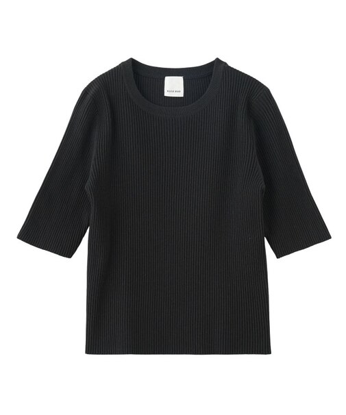 RIB KNIT PULLOVER