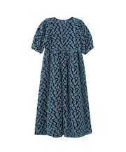 FLOWER JACQUARD DRESS