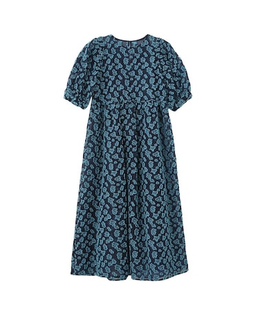 FLOWER JACQUARD DRESS