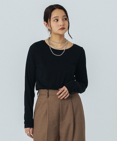 SHEER L/S TOP