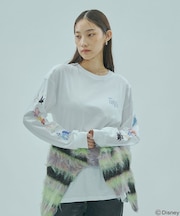 MICKEY MOUSE SLEEVE PRINT TOP
