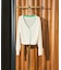 KNITTED RIB CARDIGAN