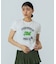 SHIRRING LOGO S/S TEE