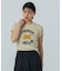 SHIRRING LOGO S/S TEE
