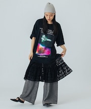 DOCKING GRAPHIC DRESS