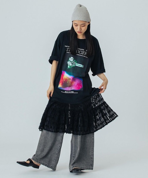 DOCKING GRAPHIC DRESS