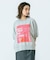 HALF SLEEVE GRAPHIC SWEAT