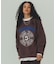 EMBROIDERY PRINT FRINGE SWEAT