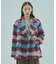 SHAGGY CHECK COAT