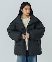 STAND COLLAR PADDED JACKET