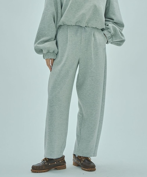 TUCK BARREL PANTS