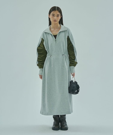 FABRIC COMBINATION DRESS