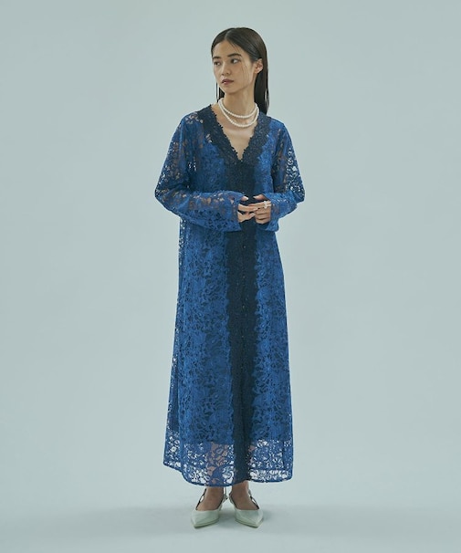 LACE GOWN DRESS