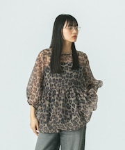 SHEER LAYERED BLOUSE