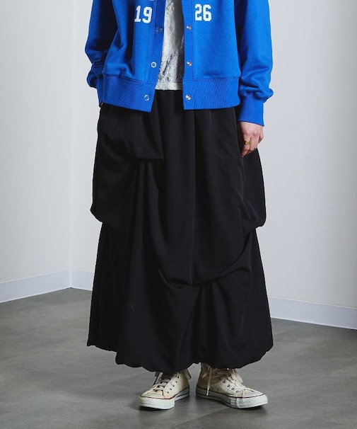 TUCK BALLOON SKIRT